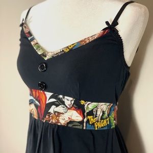Vintage Horror Movie Monster Babydoll Dress